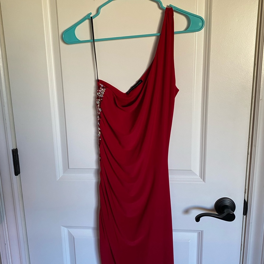 Asymmetrical Gown